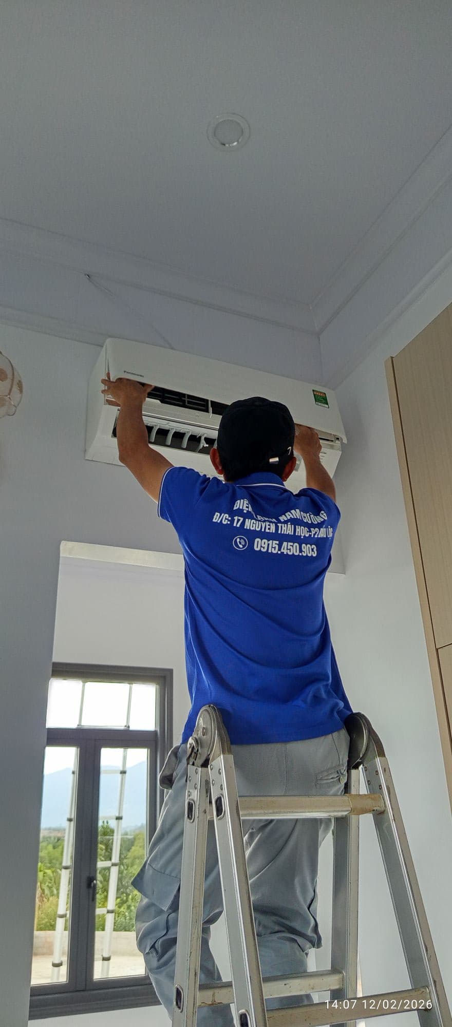 Tháo lắp máy lạnh treo tường